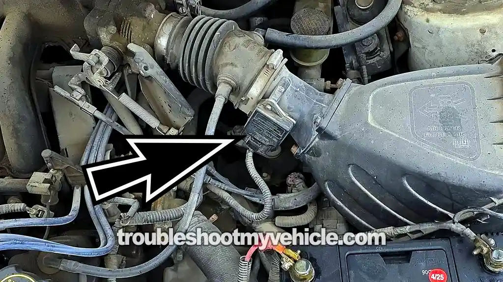 How To Test The MAF Sensor (2000, 2001, 2002, 2003 3.0L V6 Ford Taurus, Mercury Sable)