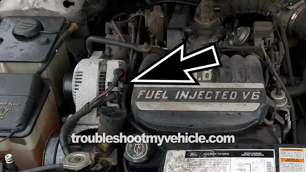 How To Test The Alternator (1990-1995 3.8L V6 Ford Taurus, Mercury Sable)