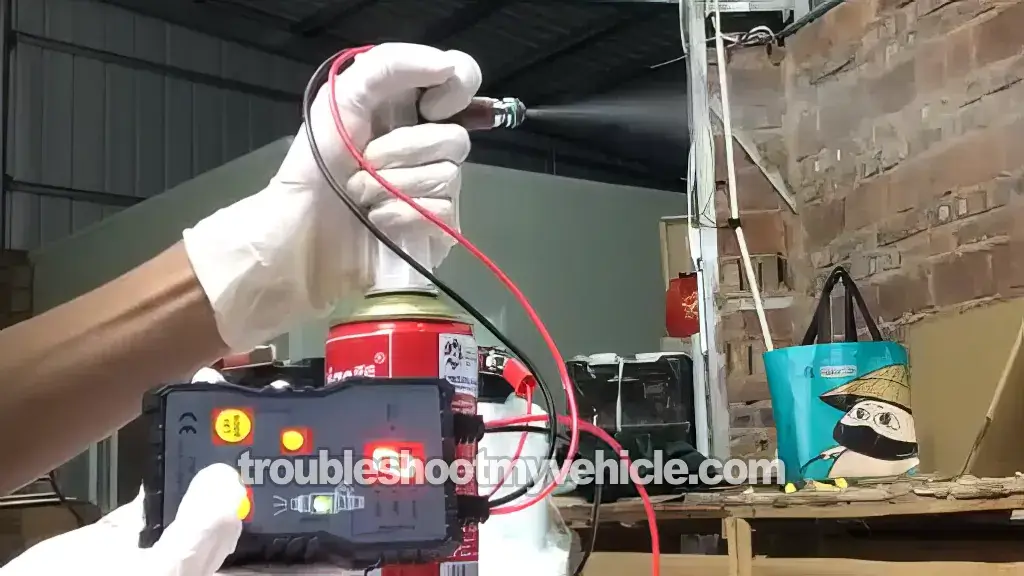 Checking If The Fuel Injector Sprays Fuel. How To Test The Fuel Injectors (1997, 1998, 1999, 2000, 2001 2.2L Toyota Camry) Checking If The Fuel Injector Sprays Fuel. How To Test The Fuel Injectors (1997, 1998, 1999, 2000, 2001 2.2L Toyota Camry)