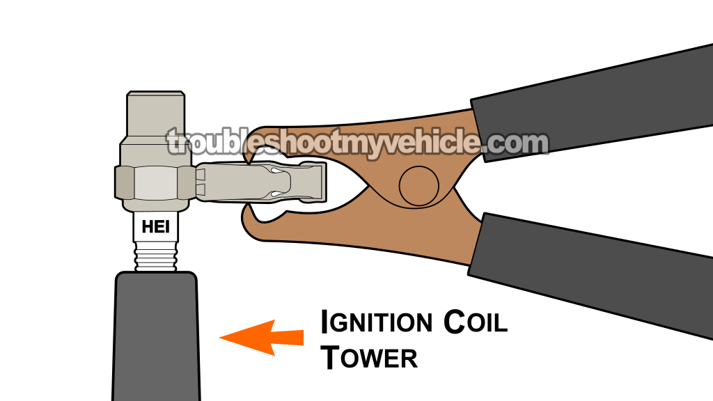 Testing For Spark At The Ignition Coil Pack. How To Test The Ignition Coil Pack (2001, 2002, 2003, 2004, 2005, 2006, 2007 3.0L V6 Ford Taurus, Mercury Sable)