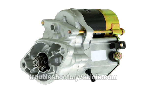 Applying 12 Volts To The 'S' terminal. How To Test The Starter Motor (1993, 1994, 1995, 1996, 1997, 1998 1.5L Toyota Tercel)