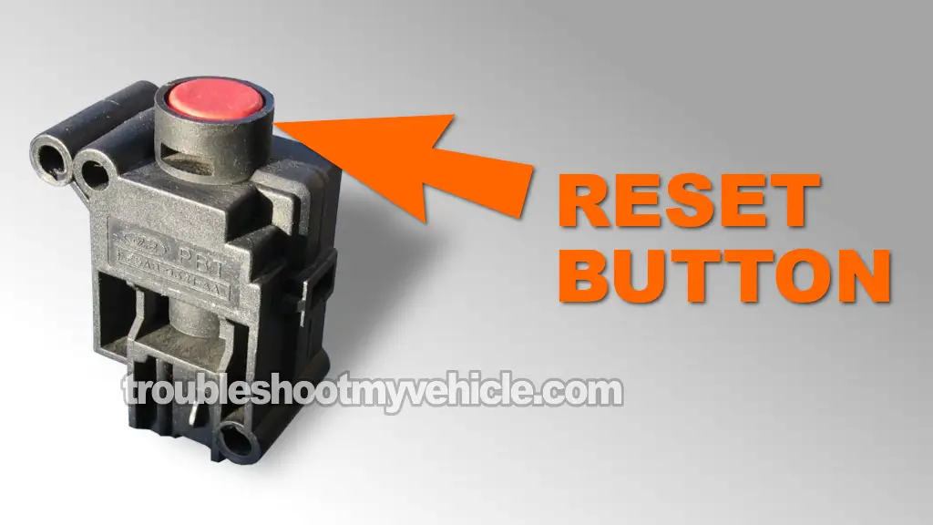 Fuel Pump Inertia Switch Check. How To Test The Fuel Pump (1994, 1995, 1996, 1997 4.6L Ford Crown Victoria And Mercury Grand Marquis)