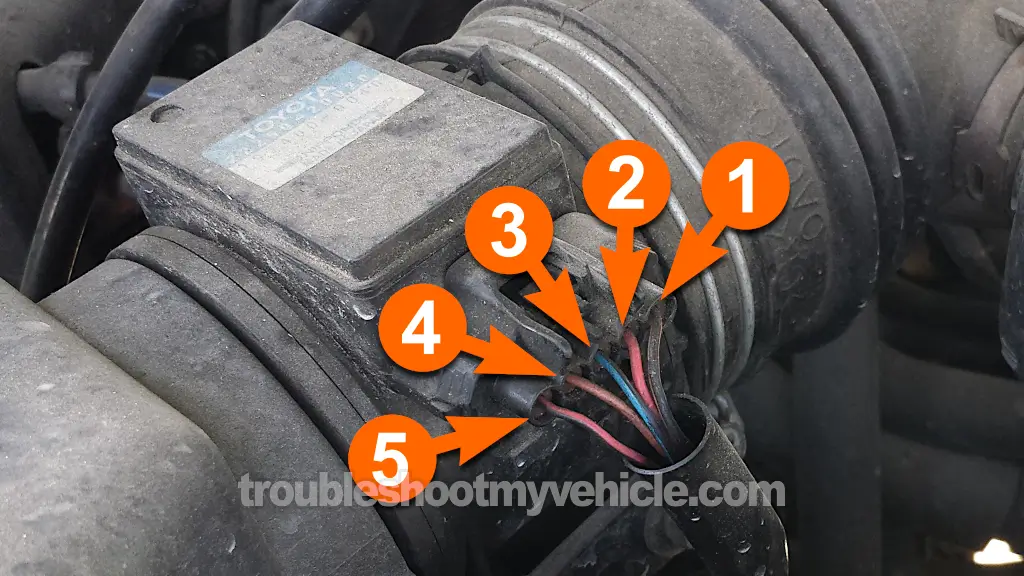 How To Test The MAF Sensor (1994-1996 3.0L V6 Toyota Camry)