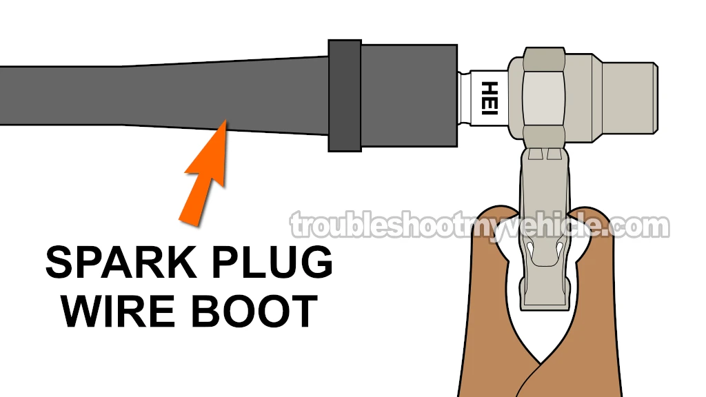 Checking The Spark Plug Wires For Spark. Engine No-Start Ignition System Tests (1992, 1993 3.0L V6 Toyota Camry)