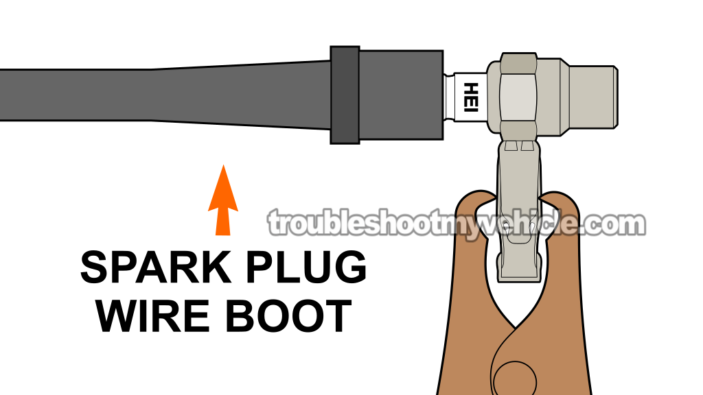 Checking The Spark Plug Wires For Spark. How To Test The Ignition Coil (1996, 1997 1.6L Toyota Corolla)