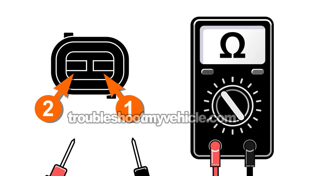 Checking For Shorts Between ECT Wires Or To Ground. How To Troubleshoot P0117 And P0118 -ECT Sensor Tests (1996, 1997, 1998, 1999, 2000, 2001, 2002, 2003 5.2L, 5.9L V8 Dodge Ram Pickup) Checking For Shorts Between ECT Wires Or To Ground. How To Troubleshoot P0117 And P0118 -ECT Sensor Tests (1996, 1997, 1998, 1999, 2000, 2001, 2002, 2003 5.2L, 5.9L V8 Dodge Ram Pickup)