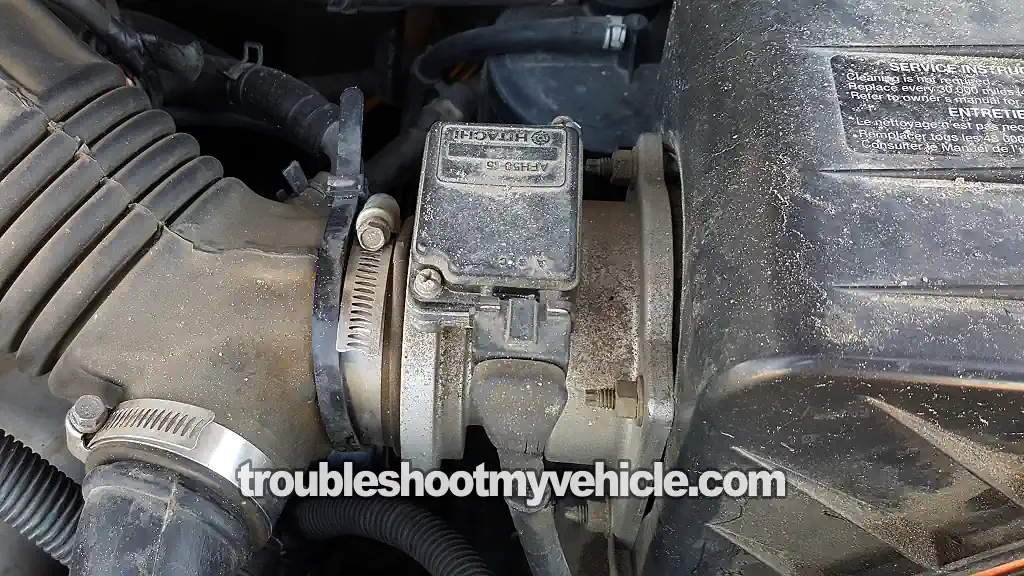 How To Test The MAF Sensor (1993, 1994, 1995 3.0L V6 Nissan Quest And Mercury Villager)