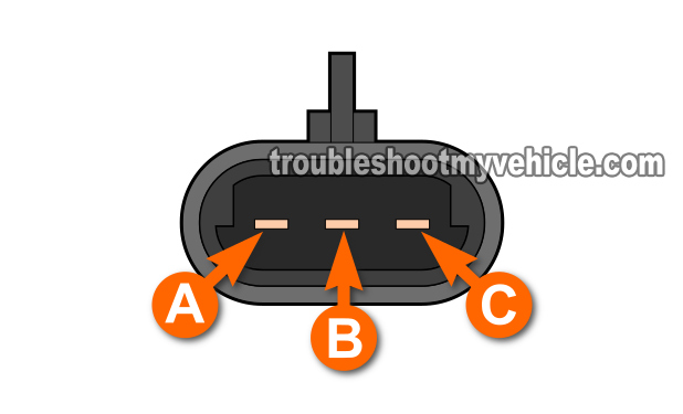 24X Crank Sensor Connector With Males Spade Terminals. 24X Crankshaft Position Sensor Test. GM 3.1L, 3.4L.