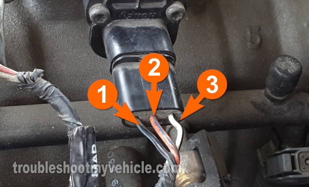 Making Sure The TPS Has 5 Volts. How To Test The TPS (1993, 1994, 1995, 1996 5.2L V8 Jeep Grand Cherokee)