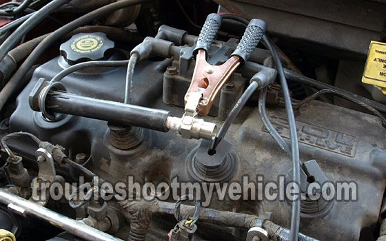 Checking For Spark. How To Troubleshoot An Engine No-Start Problem (Chrysler 2.0L, 2.4L)