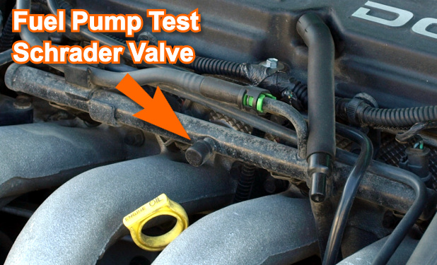 How To Test The Fuel Pump (Chrysler 2.0L, 2.4L) How To Test The Fuel Pump (Chrysler 2.0L, 2.4L)