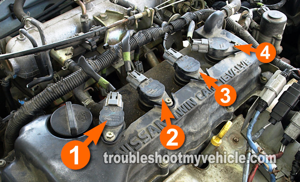 Checking For Misfire Codes. How To Test The Ignition Coils (2000, 2001, 2002, 2003, 2004, 2005, 2006 1.8L Nissan Sentra)