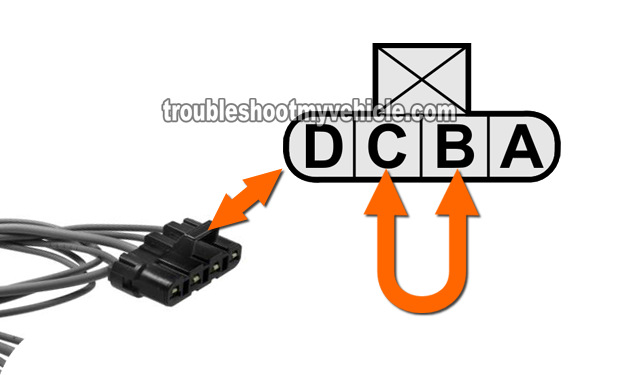 Jumpering Terminals B and C. How To Test The Blower Motor Resistor (GM 4.3L, 5.0L, 5.7L)