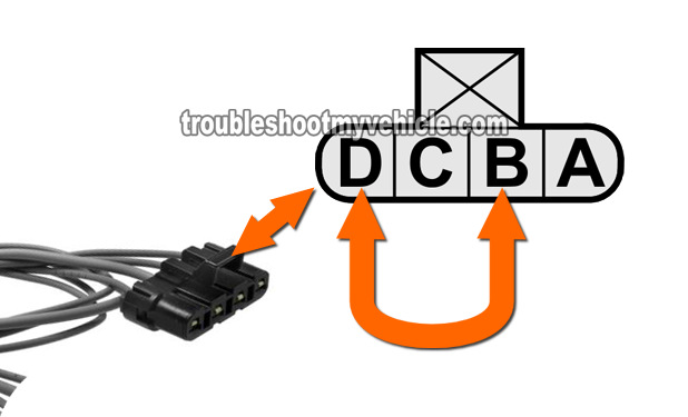 Jumpering Terminals B and D. How To Test The Blower Motor Resistor (GM 4.3L, 5.0L, 5.7L)