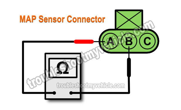 Circuits Shorted To Each Other. Bad PCM Causing MAP Sensor Code (1993, 1994 GM 4.3L, 5.0L, 5.7L)