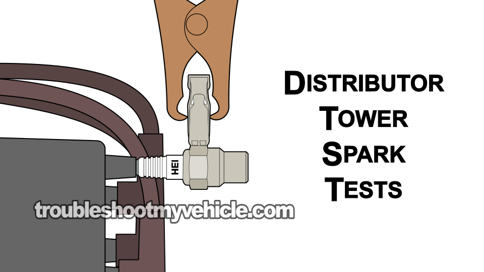 Checking For Spark At The Distributor Cap. How To Test The Ignition Coil And Basic System Checks (1998, 1999 3.0L V6 Honda Accord)