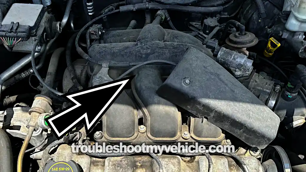 The Intake Manifold Plenum Has To Be Removed. How To Test Engine Compression (2001, 2002, 2003, 2004, 2005, 2006, 2007, 2008, 2009, 2010, 2011, 2012 3.0L V6 Ford Escape, Mercury Mariner, And Mazda Tribute) The Intake Manifold Plenum Has To Be Removed. How To Test Engine Compression (2001, 2002, 2003, 2004, 2005, 2006, 2007, 2008, 2009, 2010, 2011, 2012 3.0L V6 Ford Escape, Mercury Mariner, And Mazda Tribute)