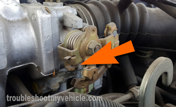 How To Test And Adjust The Idle Switch In The TPS (1995-1996 1.5L Toyota Tercel)