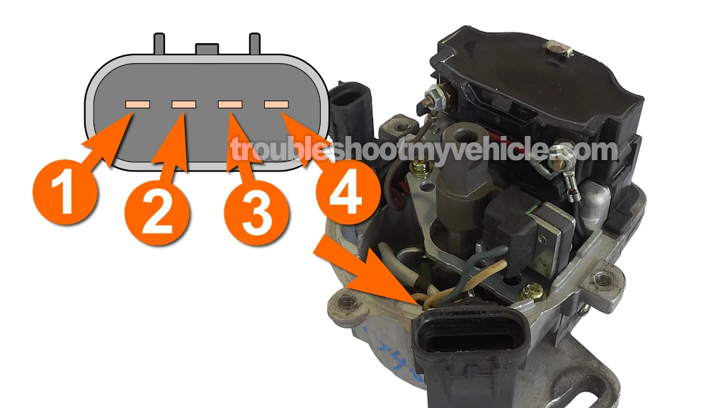 Testing Camshaft Position Sensor 1. How To Test The Igniter (1992, 1993, 1994, 1995 2.2L Toyota Camry)