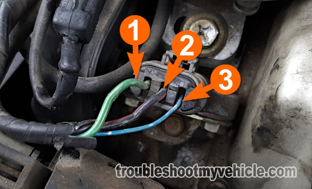 Power Transistor Connector Pin Out (1993, 1994, 1995, 1996, 1997, 1998 3.0L Nissan Quest And Mercury Villager).