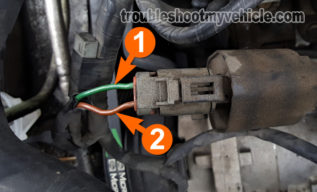 Ignition Coil Electrical Connector Pin Out (1993, 1994, 1995, 1996, 1997, 1998 3.0L Nissan Quest And Mercury Villager).