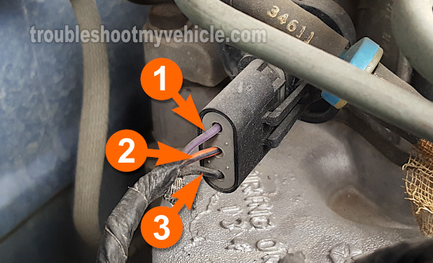 Making Sure The TPS Is Getting 5 Volts. How To Test The TPS (1991, 1992, 1993, 1994, 1995 2.5L Dodge Caravan And Plymouth Voyager)