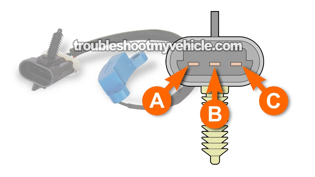 Circuit Descriptions Of The Crankshaft Position Sensor. How To Test The 24X Crankshaft Position Sensor (1994, 1995, 1996, 1997, 1998, 1999, 2000, 2001, 2002, 2003, 2004, 2005 3.1L V6 Buick Century)
