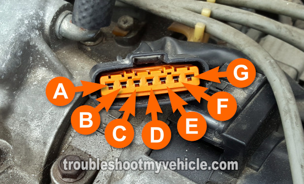 Making Sure The Ignition Coil Is Getting Power. How To Test The Ignition System (1996, 1997, 1998 1.5L Mazda Protege)